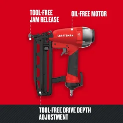 Craftsman 16 Gauge 1 in. to 2-1/2 in. Pneumatic Straight Finish Nailer