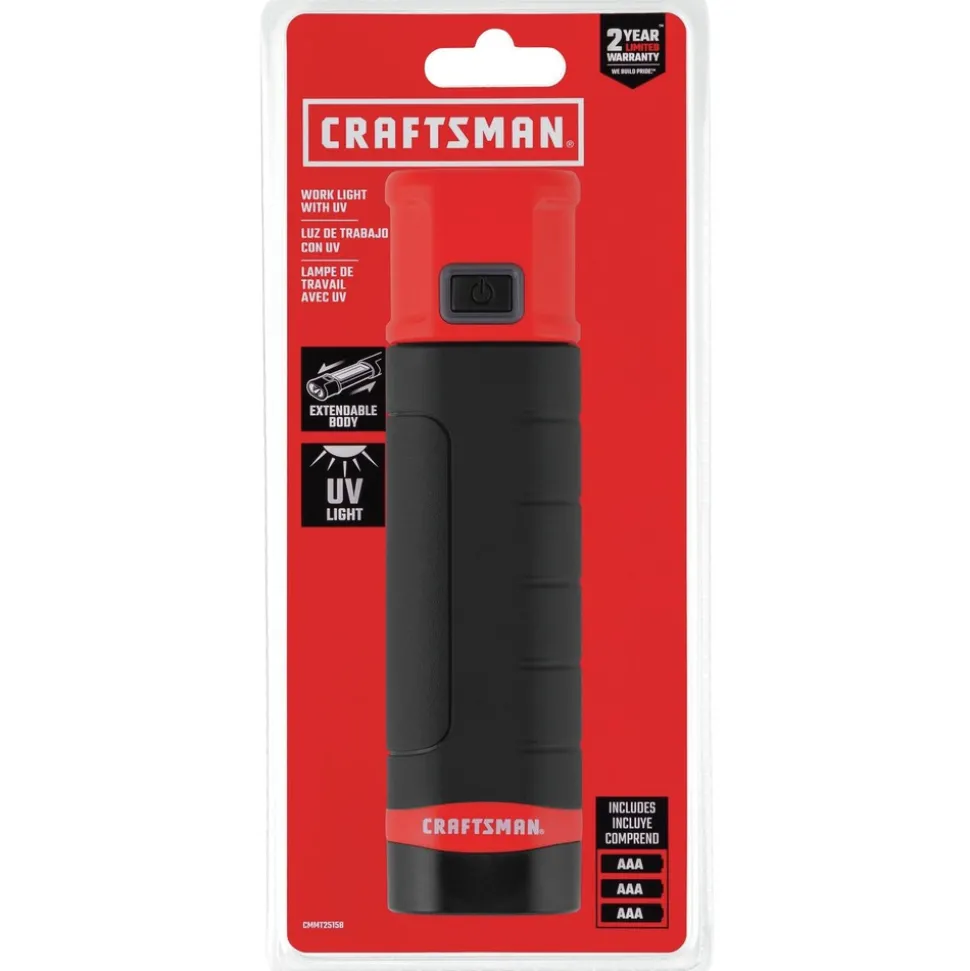 Craftsman Automotive 200-Lumen Extendable UV Work Light