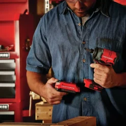 Craftsman V20 Brushless Lithium-Ion Cordless Compact Drill Driver and Impact Driver Combo Kit (1.5 Ah)