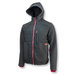 Craftsman 20V Lithium-Ion Cordless Women's Hybrid Heated Jacket (2 Ah) - Medium, Black
