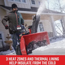 Craftsman 20V Lithium-Ion Cordless Men's Hybrid Heated Jacket (2 Ah) - Medium, Black