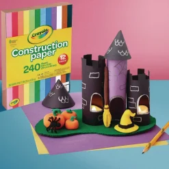 Crayola 9 in. x 12 in. Construction Paper - Assorted Colors