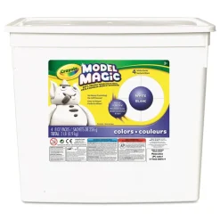 Crayola 2 lbs. 8 oz. Packs Model Magic Modeling Compound - White