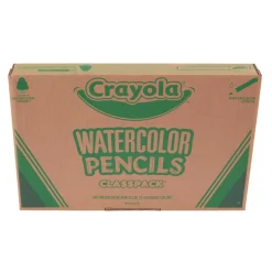 Crayola 3.3 mm Watercolor Pencil Classpack - Assorted Lead and Barrel Colors (240/Pack)