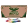 Crayola Broad Bullet Tip Non-Washable Marker - Assorted Classic Colors (256/Box)