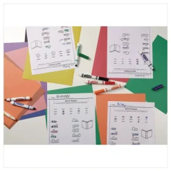 Crayola Broad Bullet Tip Non-Washable Marker - Assorted Classic Colors (256/Box)