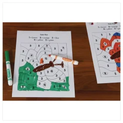 Crayola Broad Bullet Tip Non-Washable Marker - Assorted Classic Colors (256/Box)