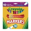Crayola Broad Bullet Tip Non-Washable Marker - Assorted Tropical Colors