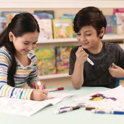 Crayola Broad Bullet Tip Non-Washable Marker - Assorted Tropical Colors