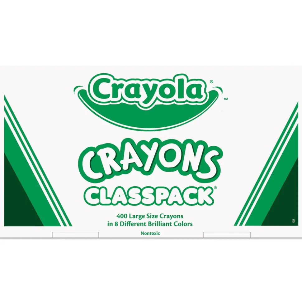 Crayola Classpack Crayons - Large (400/Box)