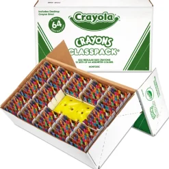 Crayola Classpack Regular Crayons with 13 Caddies - Assorted (832/Box)