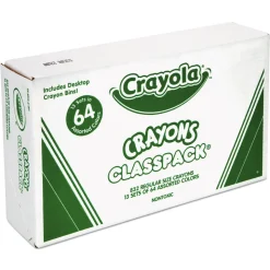 Crayola Classpack Regular Crayons with 13 Caddies - Assorted (832/Box)