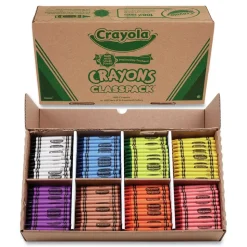 Crayola 8-Color Classpack Regular Crayons (800/Box)
