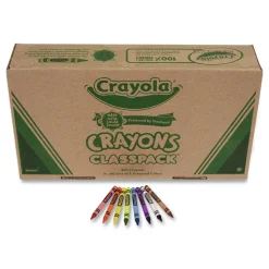 Crayola 8-Color Classpack Regular Crayons (800/Box)