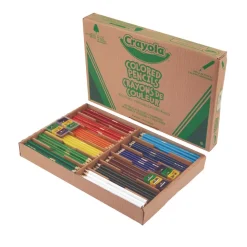Crayola Color Pencil Classpack Set with Sharpeners - Assorted Lead and Barrel Colors (240/Pack)