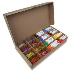 Crayola Crayons and Markers Combo Classpack - 8 Colors (256/Set)