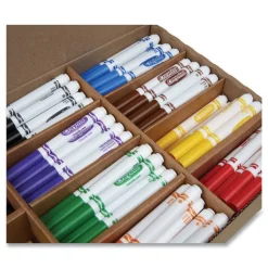 Crayola Crayons and Markers Combo Classpack - 8 Colors (256/Set)