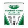 Crayola Large Variety Paint Brush Classpack (36/Set)