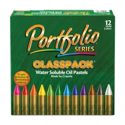 Crayola Portfolio Series Oil Pastels - Assorted Colors (300/Carton)