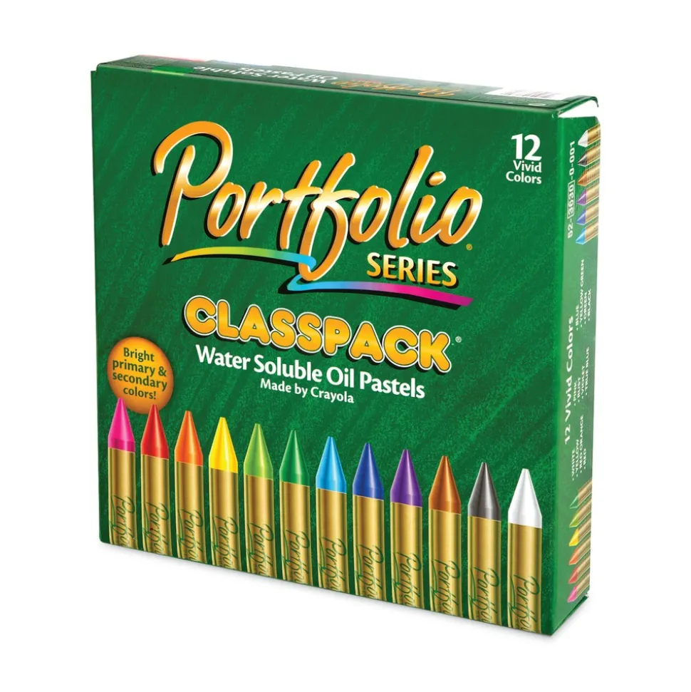 Crayola Portfolio Series Oil Pastels - Assorted Colors (300/Carton)