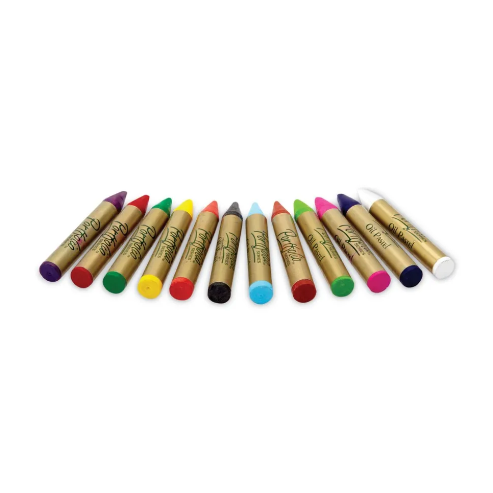 Crayola Portfolio Series Oil Pastels - Assorted Colors (300/Carton)