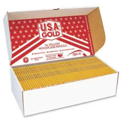 Cra-Z-Art HB No. 2 School Pencils - Black Lead/Yellow Barrel (750/Box)