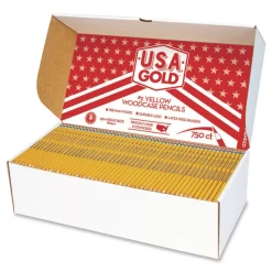 Cra-Z-Art HB No. 2 School Pencils - Black Lead/Yellow Barrel (750/Box)