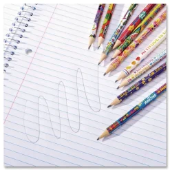Cra-Z-Art No. 2 Pencils Motivational Classpack - Black Lead/Assorted Barrels (250/Set)