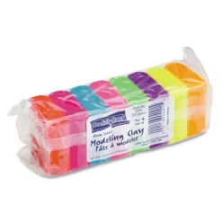 Creativity Street 220 g Modeling Clay Assortment - Assorted Neon (1/Pack)