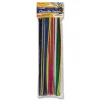 Creativity Street 12 in. x 4 mm Metal Wire/Polyester Regular Stems - Assorted Colors (100/Pack)