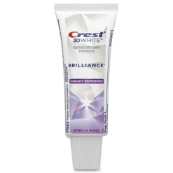 Crest 0.85 oz. Tube 3D White Brilliance Advanced Whitening and Stain Protection Toothpaste (72/Carton)