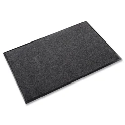 Crown EcoStep 36 in. x 48 in. Rectangular Wiper Mat - Charcoal