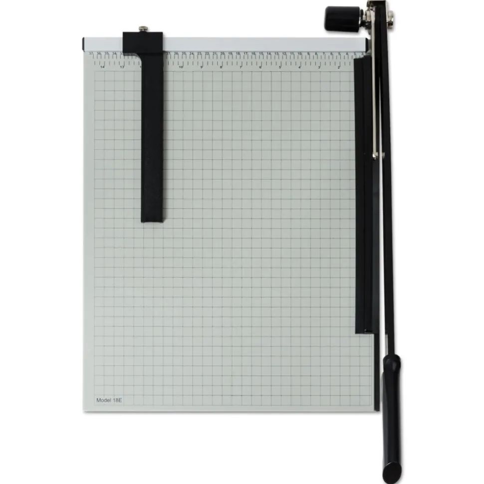 Dahle 18E Vantage 15.5 x 18.75 Guillotine 15-Sheet Paper Trimmer/Cutter