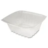 Dart 9.4 in. x 6.8 in. x 2.1 in. 32 oz. ClearPac Plastic Containers (504/Carton)