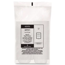 Dart 6.31 in. x 6.31 in. x 3 in. ProPlanet Microwaveable Hinged Plastic Containers - Clear (300/Carton)