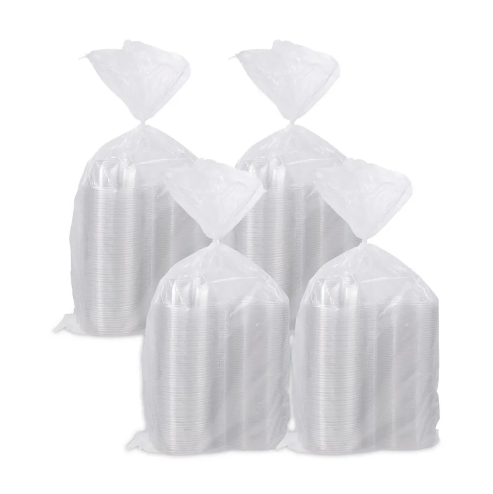 Dart CTR12BD 5.5 in. x 2.6 in. 12 oz. Tamper-Resistant/Evident Dome Lid Bowls - Clear (240/Carton)