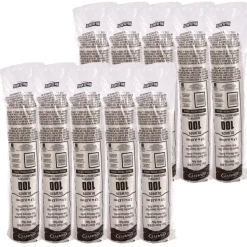 Dart DLW626 Open-Top Dome Lid for 16 oz. to 24 oz. Plastic Cups - Clear (1000/Carton)