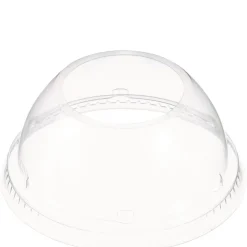 Dart 16LCDHX Dome-Top Sundae/Cold Cup Lids Fits 12 oz. to 24 oz. Cups - Clear (1000/Carton)