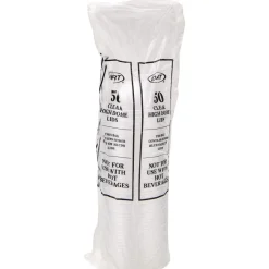 Dart 16LCDHX Dome-Top Sundae/Cold Cup Lids Fits 12 oz. to 24 oz. Cups - Clear (1000/Carton)