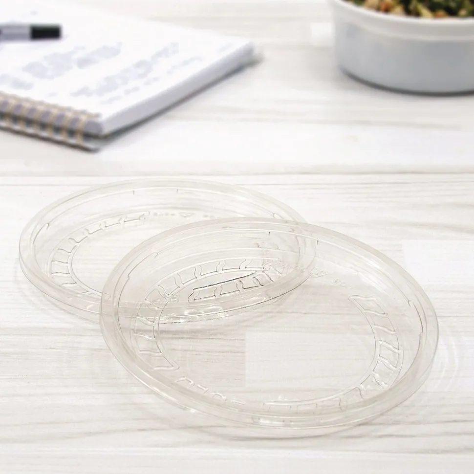 Dart NL8RT-7000 Conex Deli Container Lids - Clear (500/Carton)