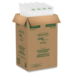 Dart 550PC 5.5 oz. Conex Complements Portion/Medicine Cups - Translucent (2500/Carton)