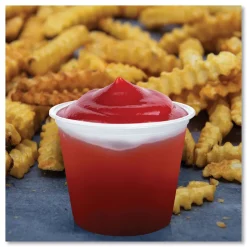 Dart 550PC 5.5 oz. Conex Complements Portion/Medicine Cups - Translucent (2500/Carton)