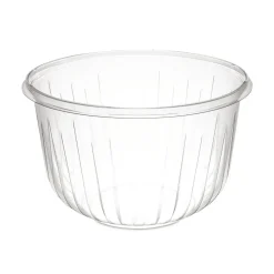 Dart PET64B PET Plastic 64 oz. Bowl - Clear (252/Carton)