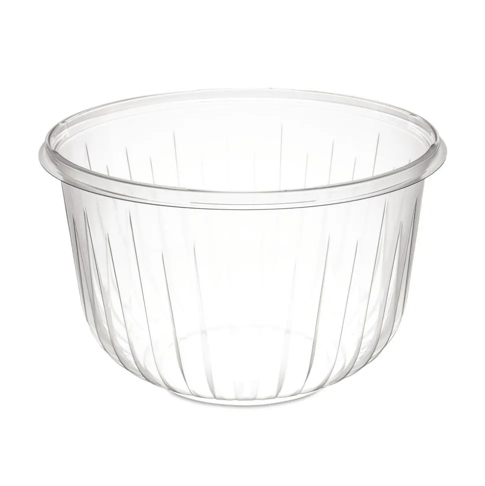 Dart PET64B PET Plastic 64 oz. Bowl - Clear (252/Carton)
