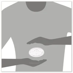 Dart Plastic Straw-Slot Cold Cup Lids Fits 30 oz. to 32 oz. Cold Cups - Clear (1000/Carton)