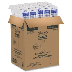 Dart TN20 Ultra Clear 20 oz. PET Cold Cups (20/Carton)