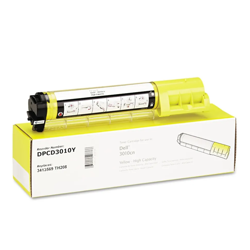 Dataproducts 4000 Page Compatible High-Yield Toner for 341-3569 (3010) - Yellow