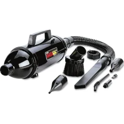 DataVac 0.5 HP Corded Handheld Steel Vacuum/Blower - Black