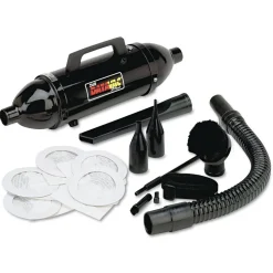 DataVac 0.5 HP Corded Handheld Steel Vacuum/Blower - Black