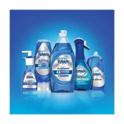Dawn 32.7 oz. Bottle Platinum Liquid Dish Detergent - Refreshing Rain Scent (8/Carton)